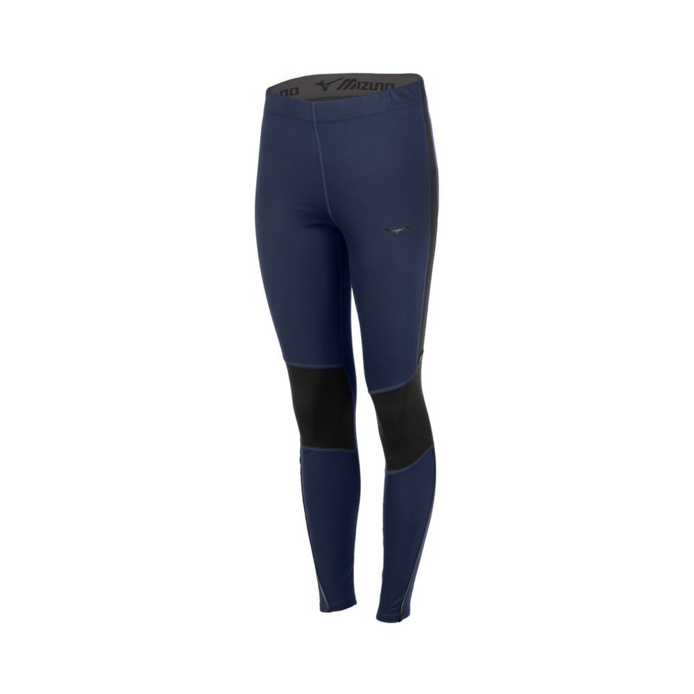 Mizuno Breath Thermo® Női Leggings Sötétkék/Fekete JMZ403628